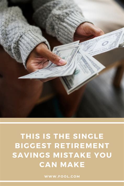 This Is The Single Biggest Retirement Savings Mistake You Can Make