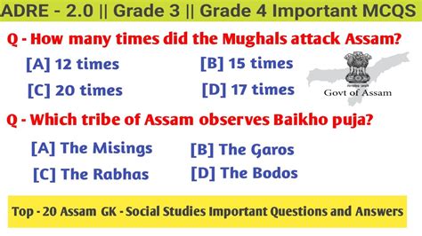 ADRE 2 0 Grade 3 Grade 4 Exam Adre Grade 3 Important Questions