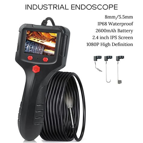 C Mara Endosc Pica Industrial Boroscopio De Inspecci N HD1080P Con