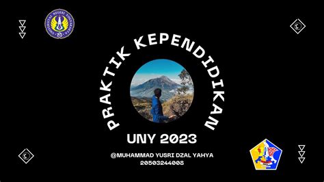 Video Luaran PK UNY 2023 Muhammad Yusri Dzal Yahya 20503244008