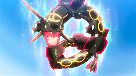 Shiny Tera Rayquaza In Pokemon Horizons Hatless New Tera Form Entre