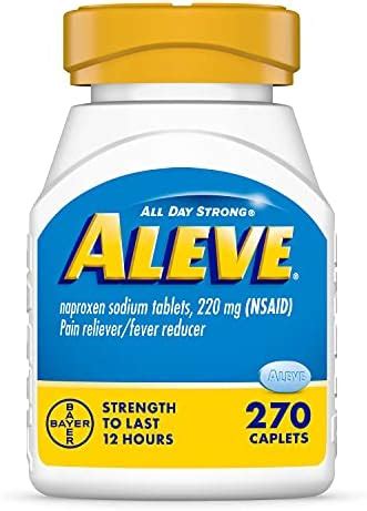 Amazon Aleve Liquid Capsules Naproxen Sodium Capsules Mg