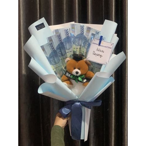 Jual Buket Uangboneka Wisuda Murah Chek Out Beserta Kardus Indonesia