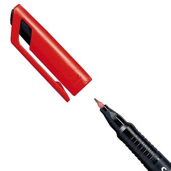 Stabilo Ohpen Super Fine Permanent Red Feutre Achat Prix Fnac