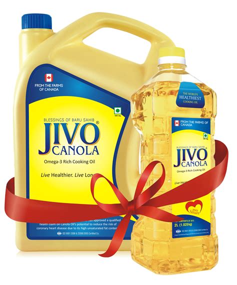 Buy Jivo Canola Refined Edible Oil 5 2 Liter Online 1049 From ShopClues