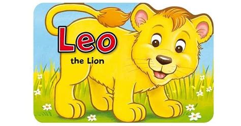 Leo The Lion Cub Shaped Board Books By Angie Hewitt