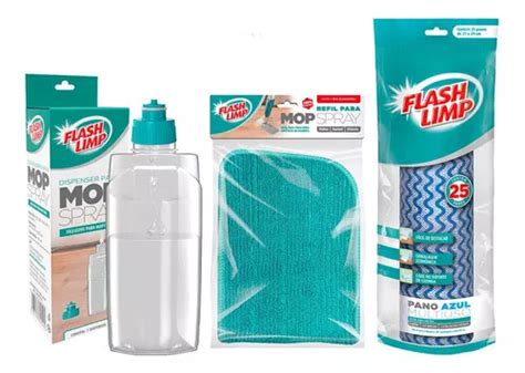 Reposição Para Mops Flash Limp Mop Spray MercadoLivre