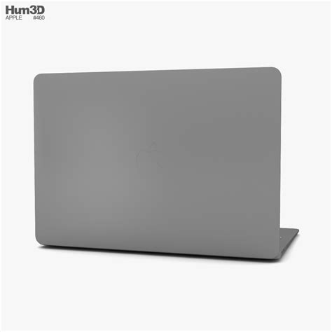 Apple MacBook Air 2020 M1 Space Gray 3D model - Download Laptop on ...