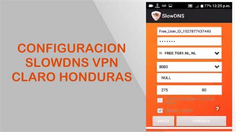 Configuración Slowdns Claro Honduras 2021 internet gratis 4G