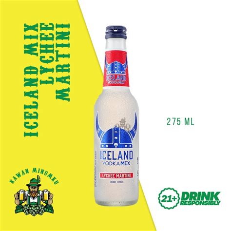 Jual Iceland Vodka Mix Lychee Martini 275ml Kota Bekasi Kawan