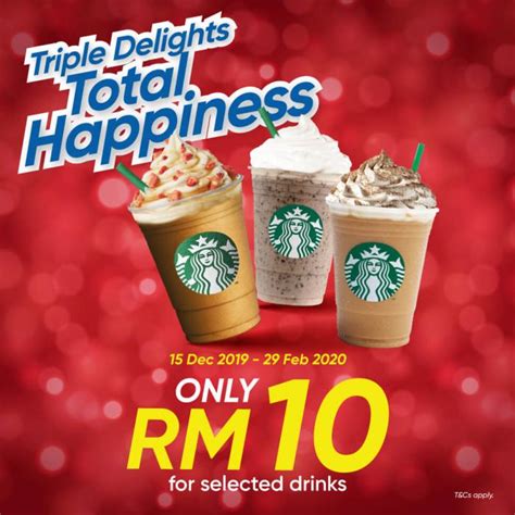 Starbucks Frappuccino For Rm Promotion With Touch N Go Ewallet