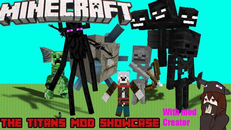 Minecraft The Titans Mod Showcase UPDATE With The Creator YouTube