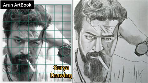 Surya Drawing Rolex Surya Drawing Vikram Movie Grid Method Arun