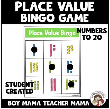 Place Value Bingo Game Numbers To By Boy Mama Teacher Mama Tpt