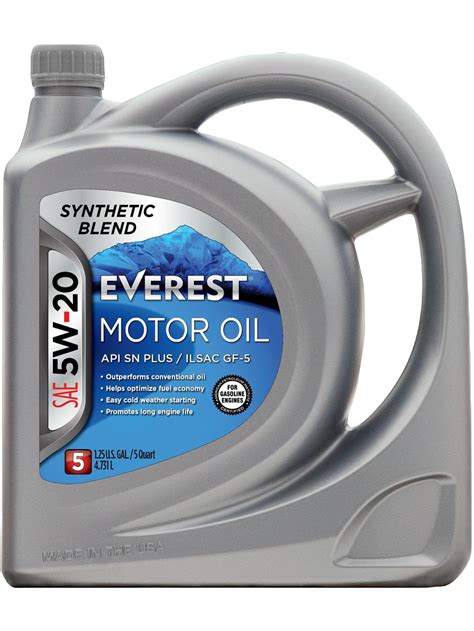 types  motor oil