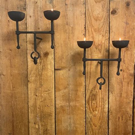 Wall Candelabra 2 Medieval Iron Castwrought Catawiki