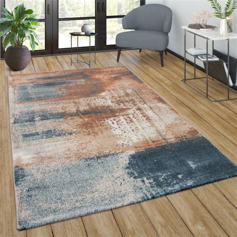 Vloerkleed Woonkamer Vintage Abstract Patroon Tapijt24