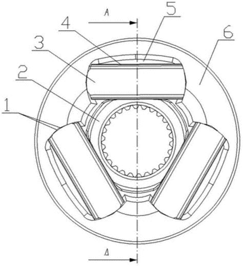 三球销式移动万向节的制作方法