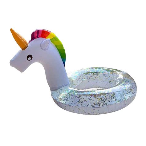 Unicorn Inflatable Swimming Pool Floater Toy - Floating Ring – 70cm ...