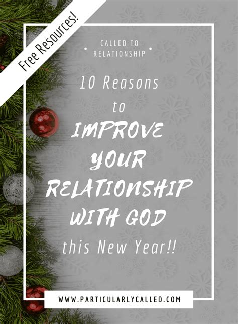 10 Reasons To Seek A True Relationship With God This New Year