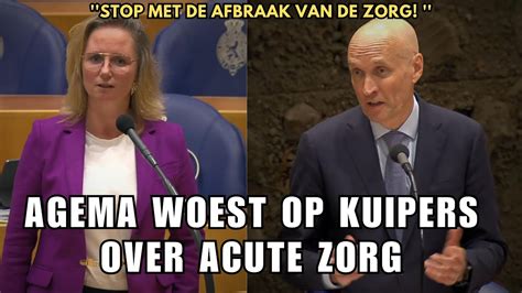 Fleur Agema Pvv Woest Op Minister Kuipers Over Acute Zorg Stop Met