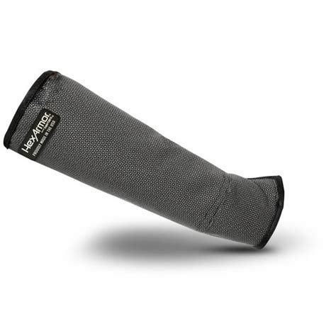 Hexarmor Ag9nt Sz 9 Gray Superfabric Cut Resistant Arm Sleeve Ansi A9 Cut Resistance 9 Length