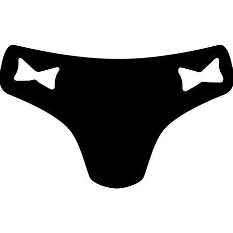 Panties With Ribbons Vector Svg Icon Svg Repo