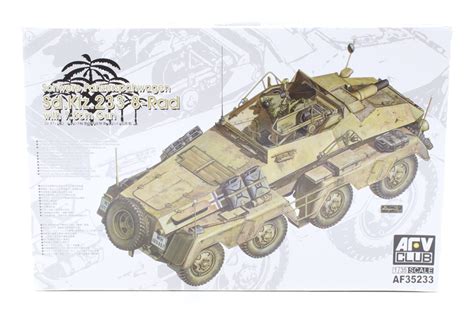 AFV Club AF35233 SdKfz 233 8 Rad Schwere Panzerspahwagen With 7 5cm Gun