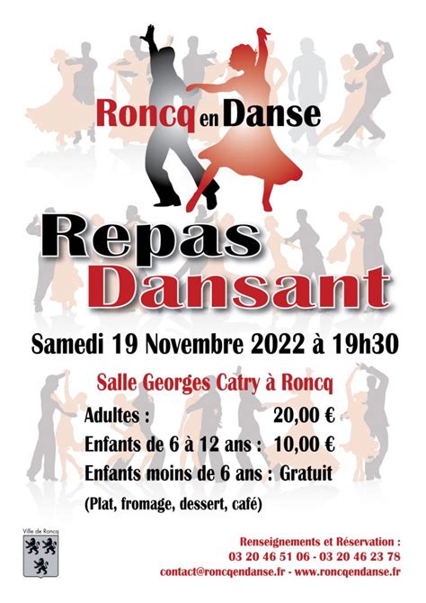 Repas Dansant Roncq En Danse