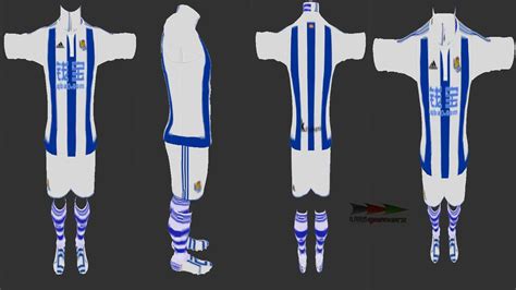 Ultigamerz REAL SOCIEDAD 2015 16 HOME KIT PES 2013