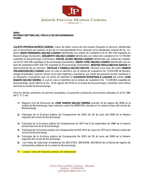 Sucesion Omar 2 Pdf Derecho Civil Common Law Ley Común