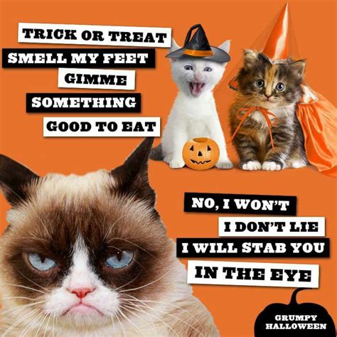 Grumpy Cat Halloween Meme