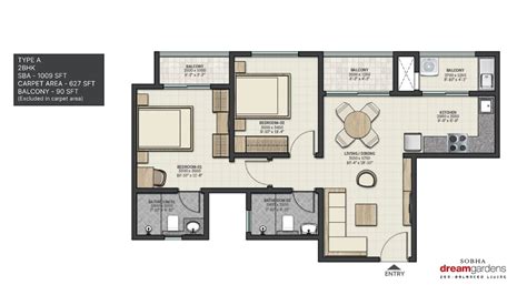 Floor Plan Sobha