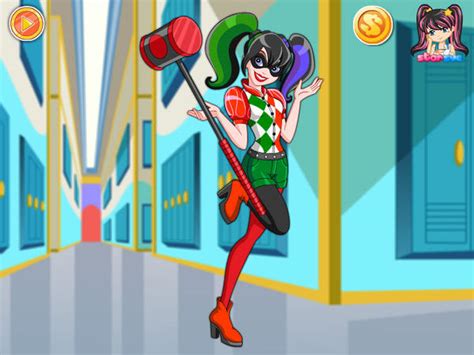 Dc Super Hero Girls Harley Quinn Dress Up Game By Seanchow806 On Deviantart