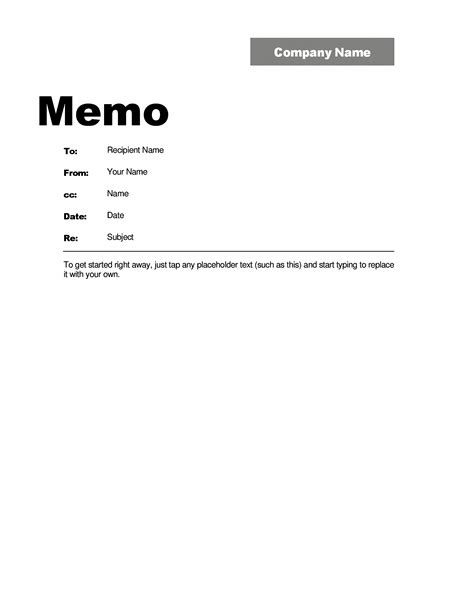 Memorandum Template Microsoft Word For Your Needs