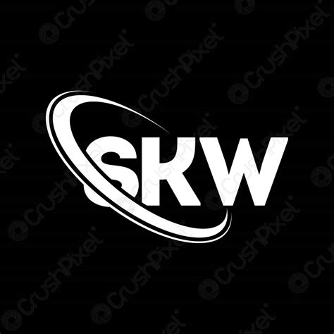 skw logo skw letter skw letter logo design initials skw stock