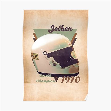 "Jochen Rindt's helmet" Poster for Sale by popcultposters1 | Redbubble