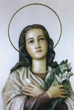 Hist Ria De Santa Maria Goretti Santos E Cones Cat Licos Imagem