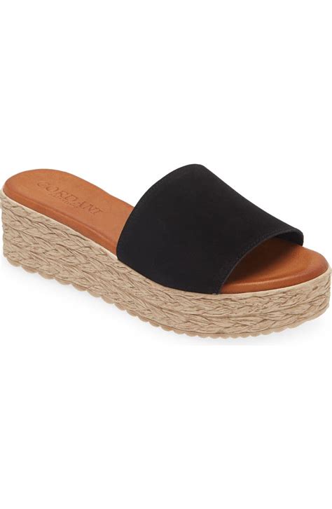 Cordani Bizzy Espadrille Platform Wedge Slide Sandal Women Nordstrom