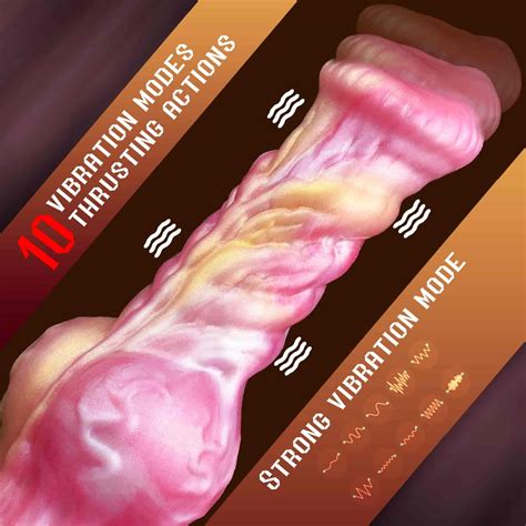 Seraphina Fantasy Dragon Monster Vibrating Silicone Dildo Fleshline