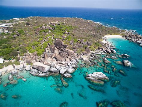 The Baths Virgin Gorda British Virgin Islands Drone Photography