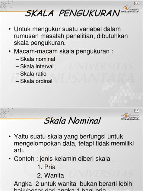 Detail Contoh Skala Nominal Koleksi Nomer