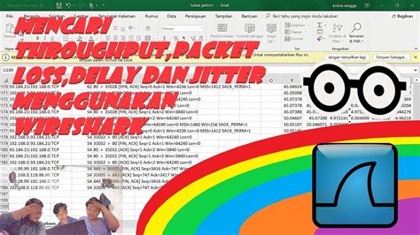 Mencari Throughputpacket Lossdelay Dan Jitter Menggunakan Wireshark