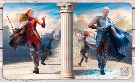 Playmat Magic The Gathering The Royal Scions Dos Reis Playmats