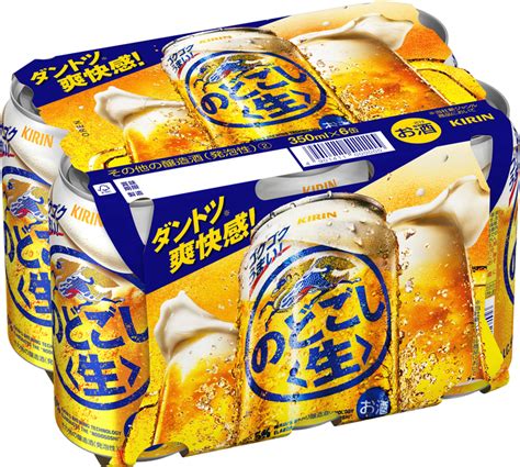 キリン のどごし〈生〉350ml缶6缶パック｜酒類・飲料・加工食品・アルコールの卸・販売【株式会社 岡村】