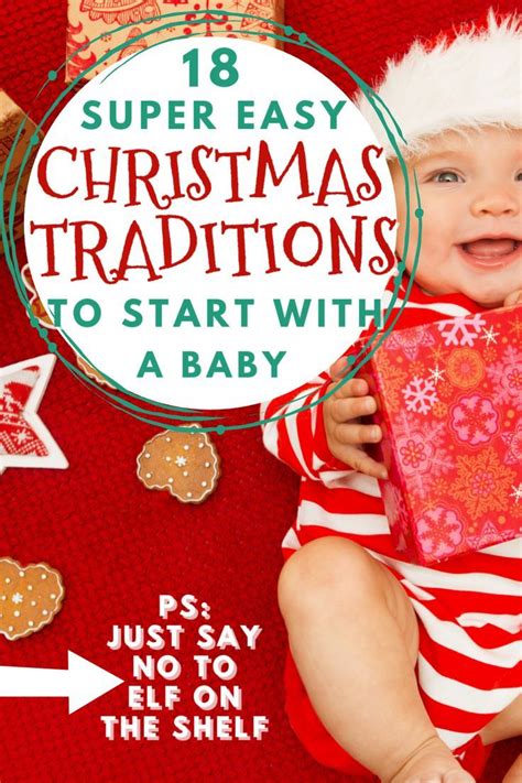 Easy Christmas Traditions To Start With A Baby Keep It Simple