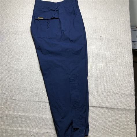 Zero Restriction Gore-Tex Rain Pants Men Size M Blue … - Gem