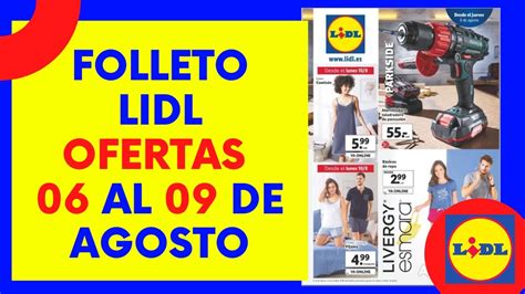 LIDL Folleto OFERTAS De Esta Semana HERRAMIENTAS Parkside Y ROPA