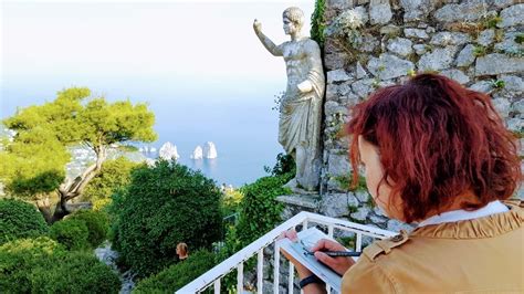 Azenart Painting Holidays — 2025 And 2026 Pompeii Capri Sorrento Painting Holiday — Painting