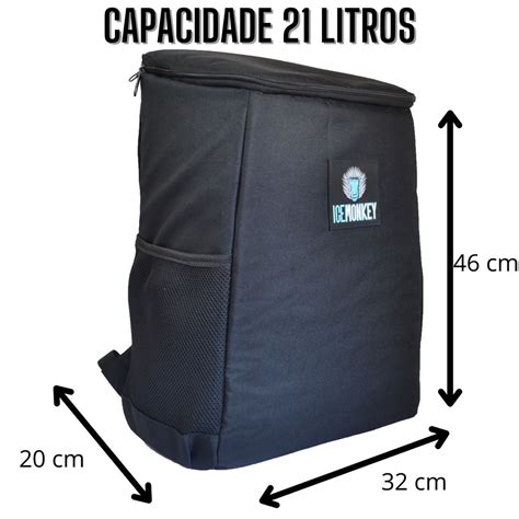 Mochila Bolsa Térmica Cooler Impermeável Anti Vazamento para Bebidas